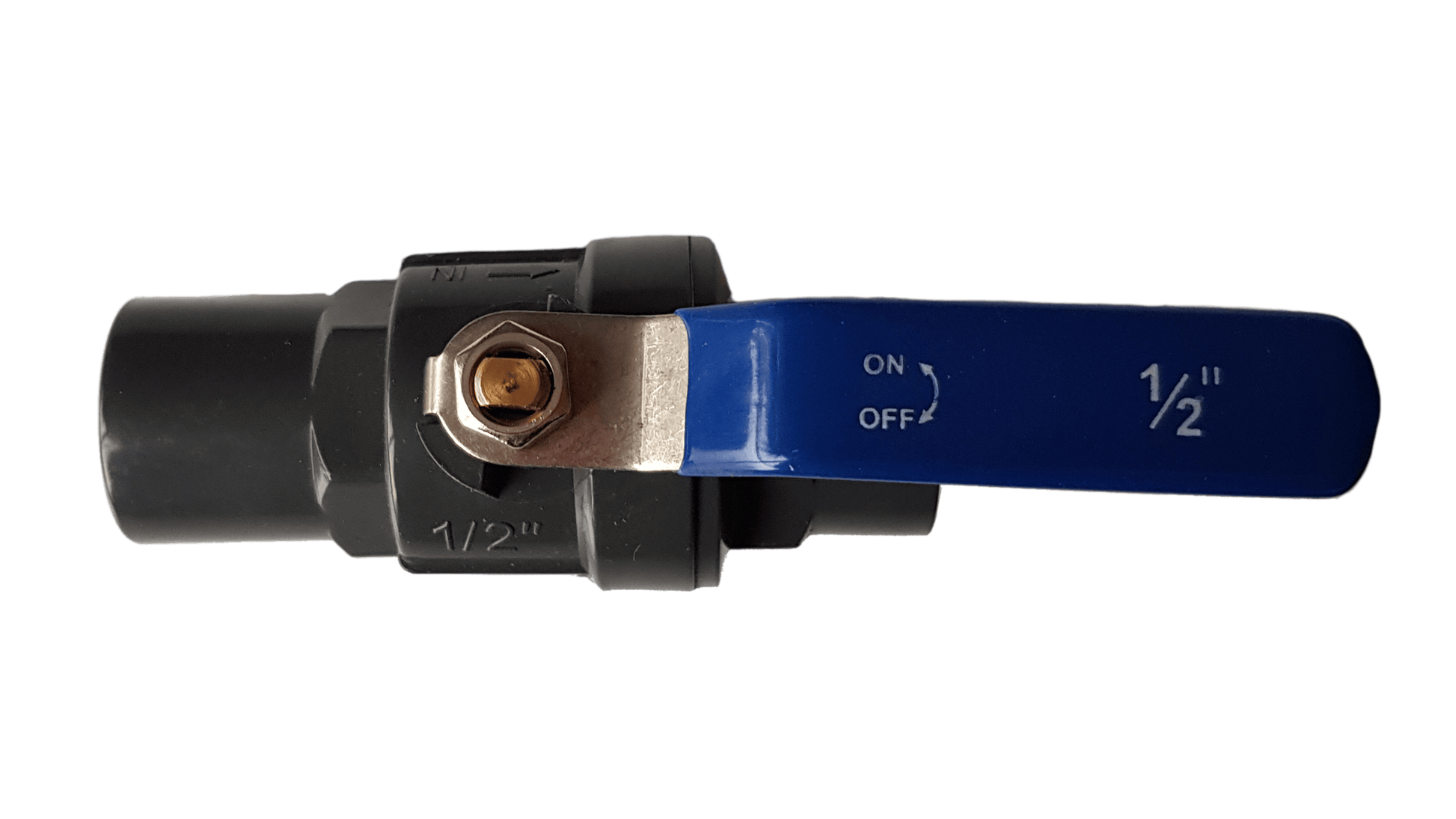 PP 1" BSPF Stopcock with Stainless Steel Ball Valve and Handle - Best4Trade-Retail Tech Hose & Fittings