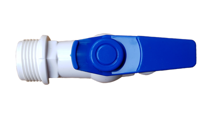 3/4" BSPM Plastic Tap White/Blue - Best4Trade-Retail Garden watering