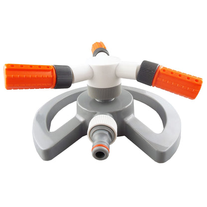Bradas 3-Arm Revolving Sprinkler White Line - Best4Trade-Retail Garden watering