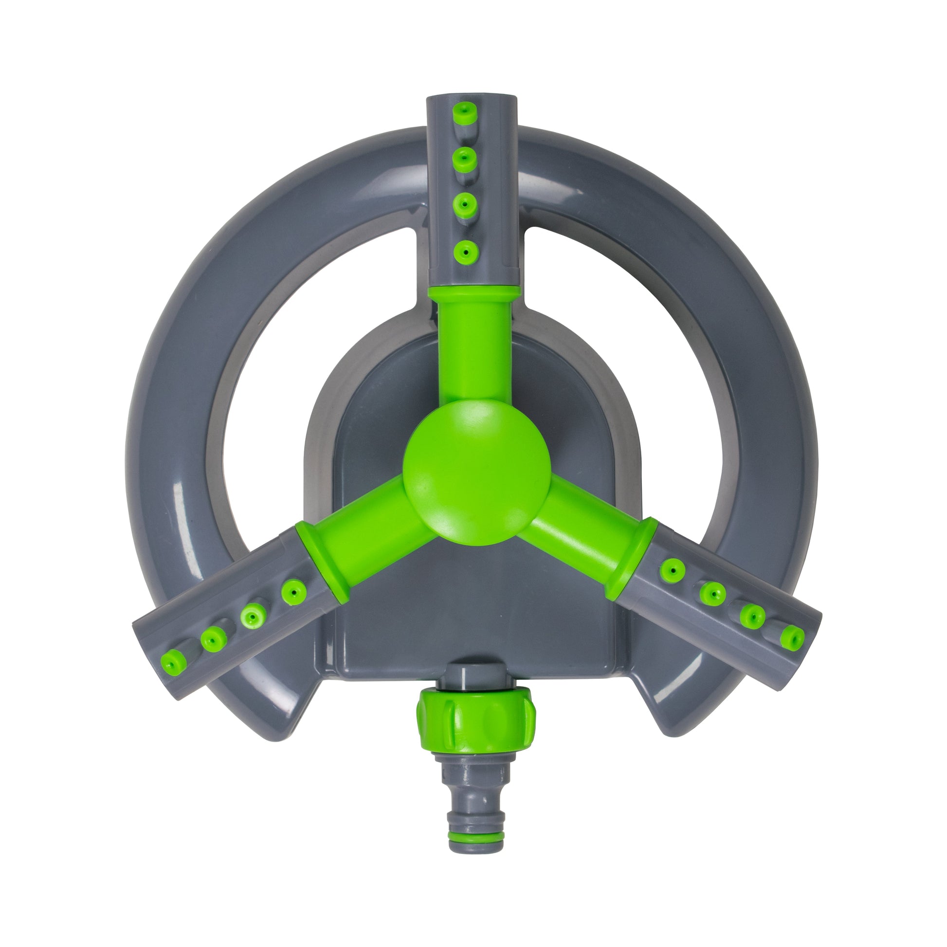 Cost Wise 3-Arm Adjustable Rotating Lawn Sprinkler Green Grey - Best4Trade-Retail Garden watering