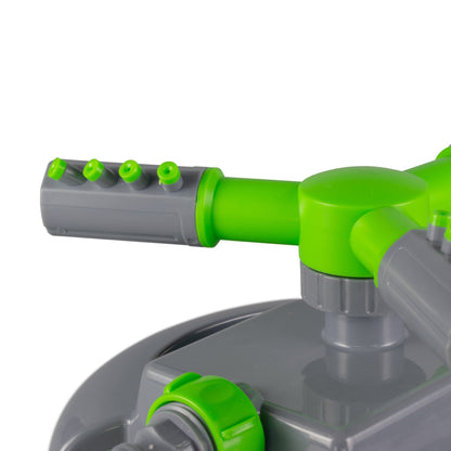 Cost Wise 3-Arm Adjustable Rotating Lawn Sprinkler Green Grey - Best4Trade-Retail Garden watering