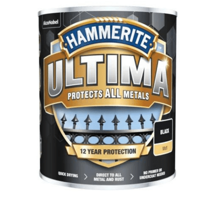 Hammerite Ultima Metal Paint 750ml - All Colours - Hammerite
