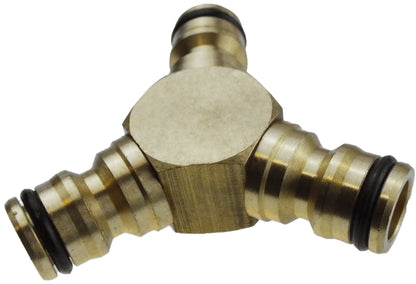3 Way Male Snap-On Connector Brass - Best4Trade-Retail Garden watering