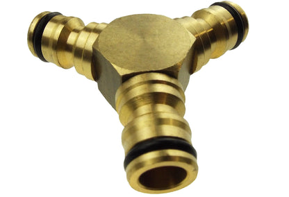 3 Way Male Snap-On Connector Brass - Best4Trade-Retail Garden watering