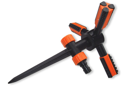 3 Arm Rotary Lawn Sprinkler on Spike - Eco Line - Best4Trade-Retail Garden watering