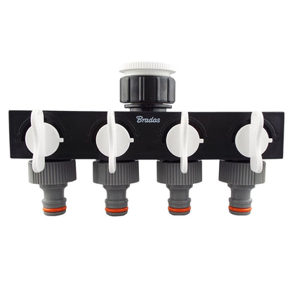 4-Way Splitter with Valves WL - Best4Trade-Retail Garden watering