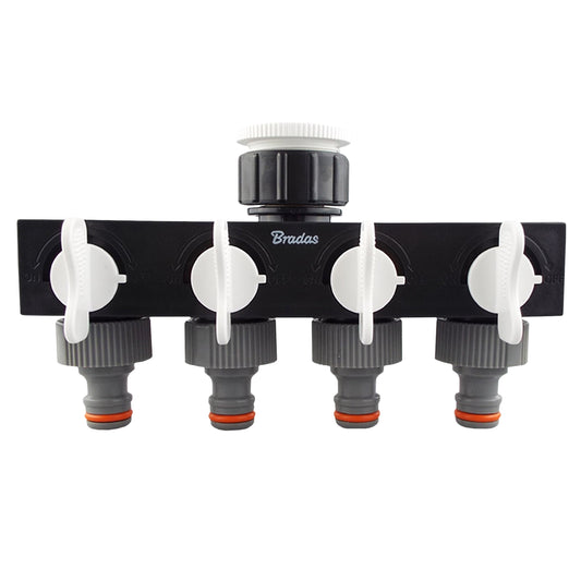 4-Way Splitter with Valves WL - Best4Trade-Retail Garden watering