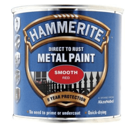 Hammerite Direct to Rust Smooth Finish Metal Paint - All Colours - All Sizes - Hammerite