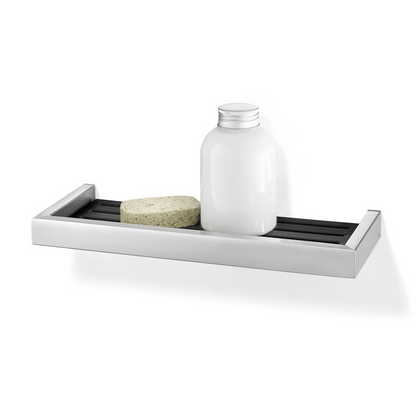 Zack Linea Shower Shelf — Brushed Stainless Steel