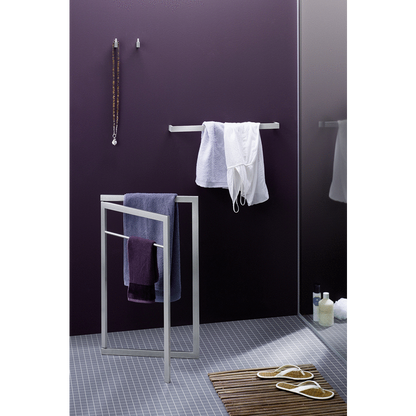 Zack Linea Brushed Stainless Steel 61.5 cm Towel Rail 40388