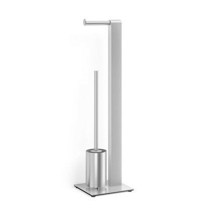 Zack Atore Brushed Stainless Steel Toilet Butler 40417