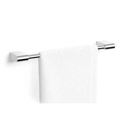 Zack Atore Polished Stainless Steel 50cm Towel Rail
