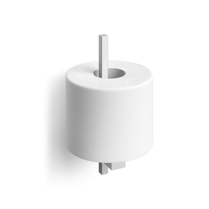 Zack Carvo Spare Toilet Roll Holder — Brushed Stainless Steel