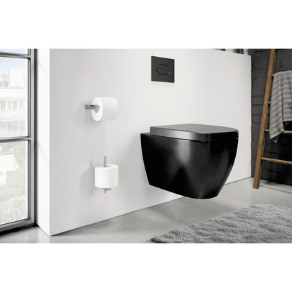 Zack Carvo Spare Toilet Roll Holder — Brushed Stainless Steel