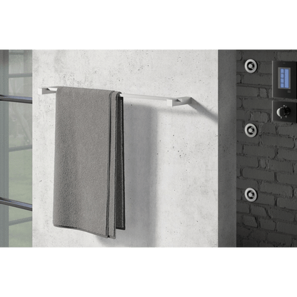 Zack Carvo Brushed Stainless Steel 66 cm Towel Rail 40482