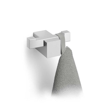 Zack Carvo Brushed Stainless Steel Double Towel/Robe Hook 40484