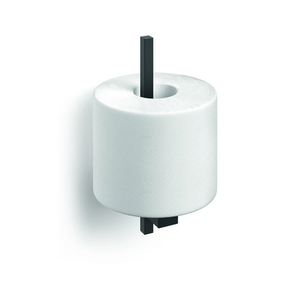 Zack Carvo Powder Coated Black Stainless Steel Spare Toilet Roll Holder 40501