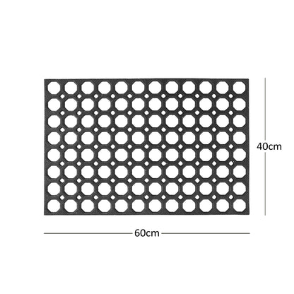 Heavy Duty Non Slip Rubber Ring Entrance Doormat
