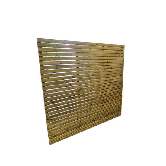 Churnet Valley Contemporary Fence Panels 6ft x 5ft - Churnet Valley