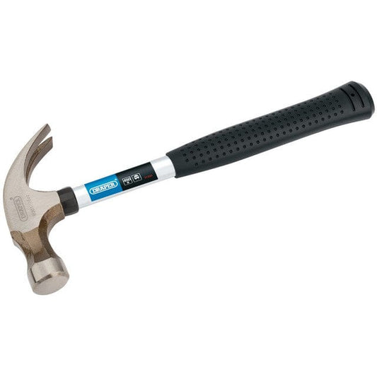 450G (16OZ) Tubular Shaft Claw Hammer - Draper Hand Tools