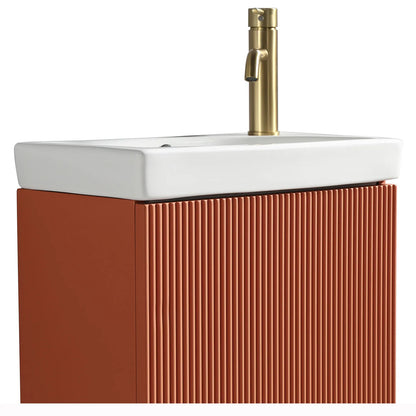 Astini Flauto 460mm Mini Cloakroom Vanity Unit