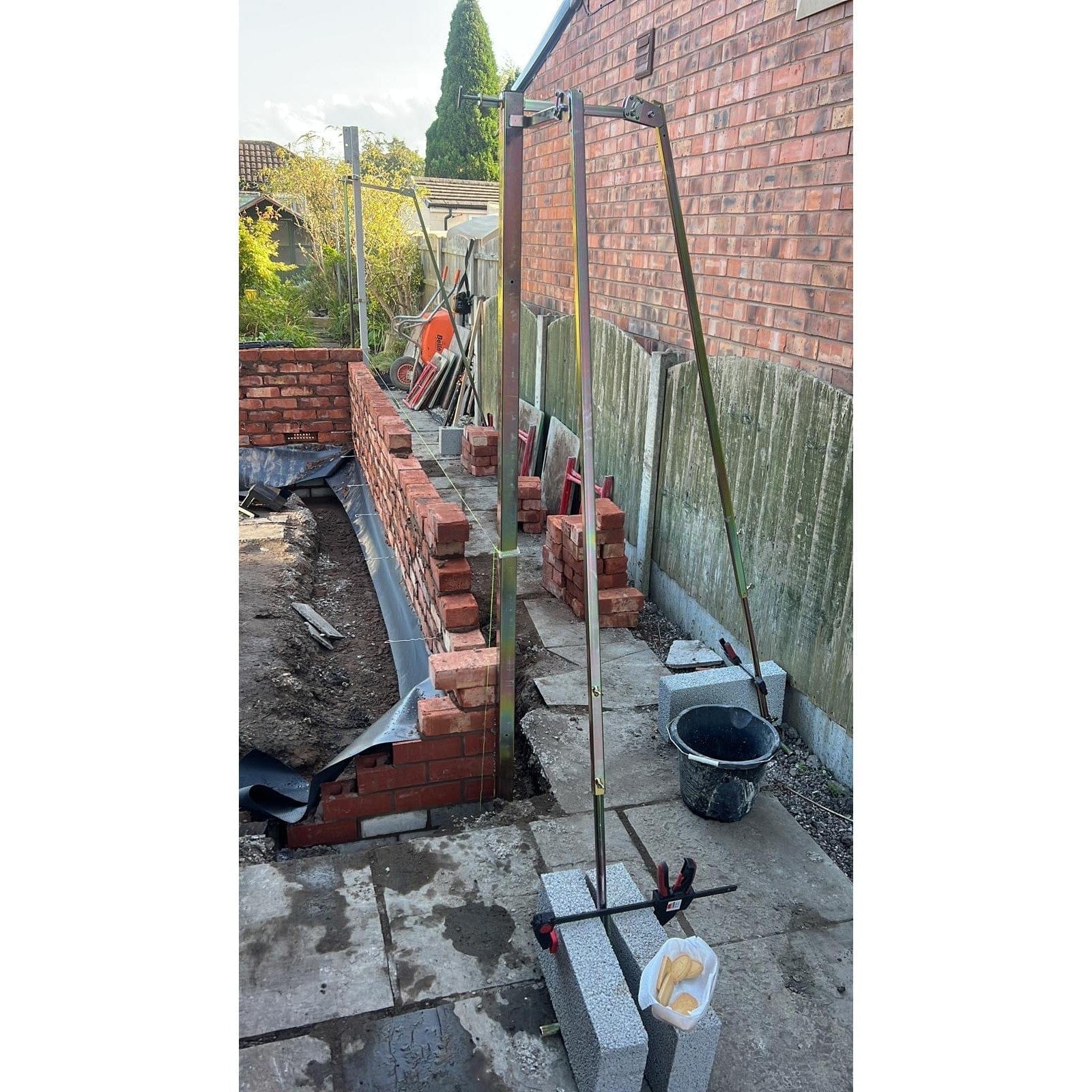 Adjustable Profile Outrigger / Stabiliser Spare Parts - RHINOBUILD Bricklaying Tools