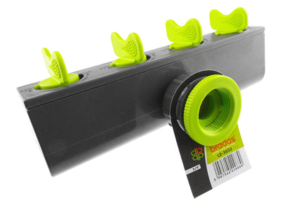 4-Way Splitter with Valves Lime - Best4Trade-Retail Garden watering