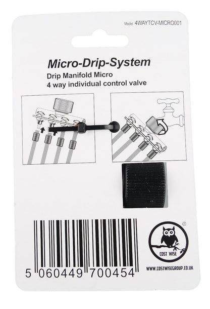 4-Way Manifold for Micro Irrigation Tube - Best4Trade-Retail Garden watering