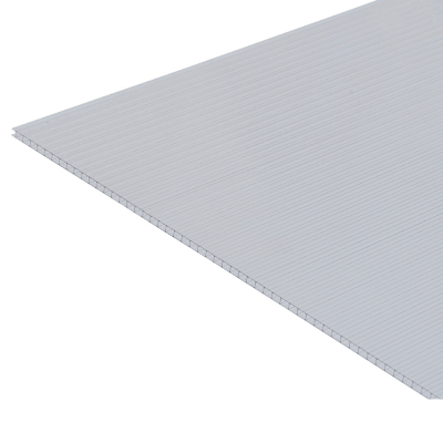Twinwall Polycarbonate Sheet Clear 2000mm x 1050mm x 10mm - B4L Roofing