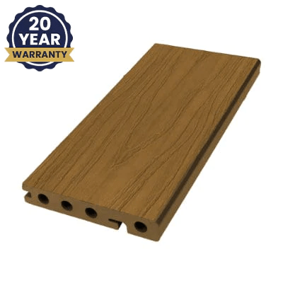 DDecks Duro360 Composite Bullnose Woodgrain Effect Decking Board 138mm x 22.5mm x 2.5m  - All Colours - DDecks