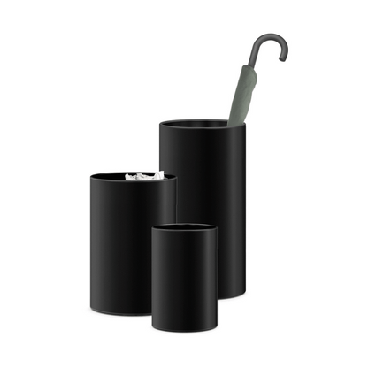 Zack Civos Black Stainless Steel Umbrella Stand 50509