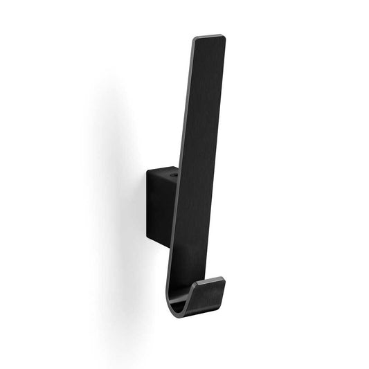 Zack Akes Black Stainless Steel Wall Hook 50648 - Premium German Design - Proleno Home & Garden