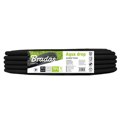Aqua-Drop Porous Pipe Soaker Hose 50m - Best4Trade-Retail Garden watering