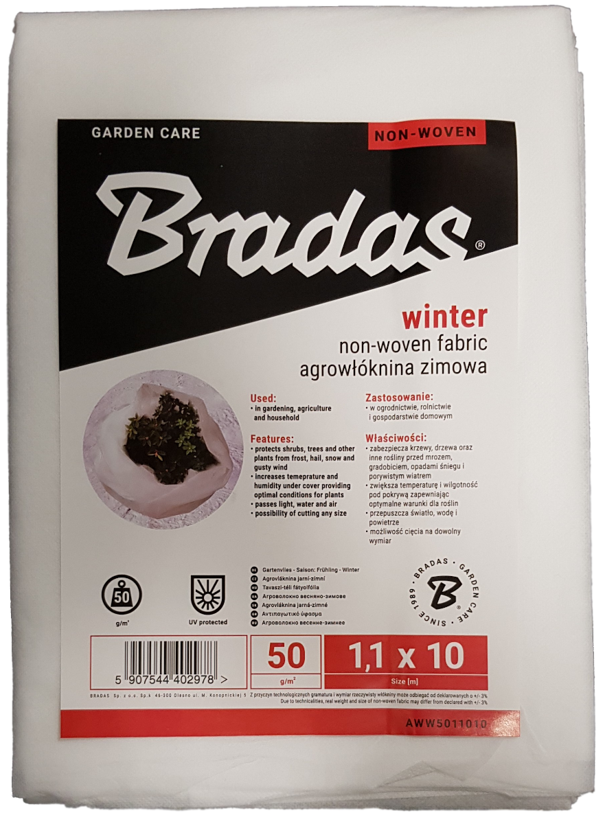 50g Non-Woven Frost Protect Fleece 1.1m x 10m - Best4Trade-Retail Garden tools & Accesories
