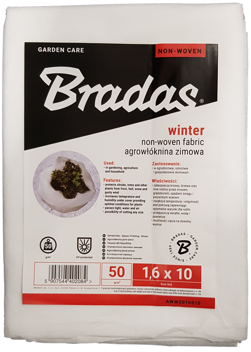 50g Non-Woven Frost Protect Fleece 1.6m x 10m - Best4Trade-Retail Garden tools & Accesories