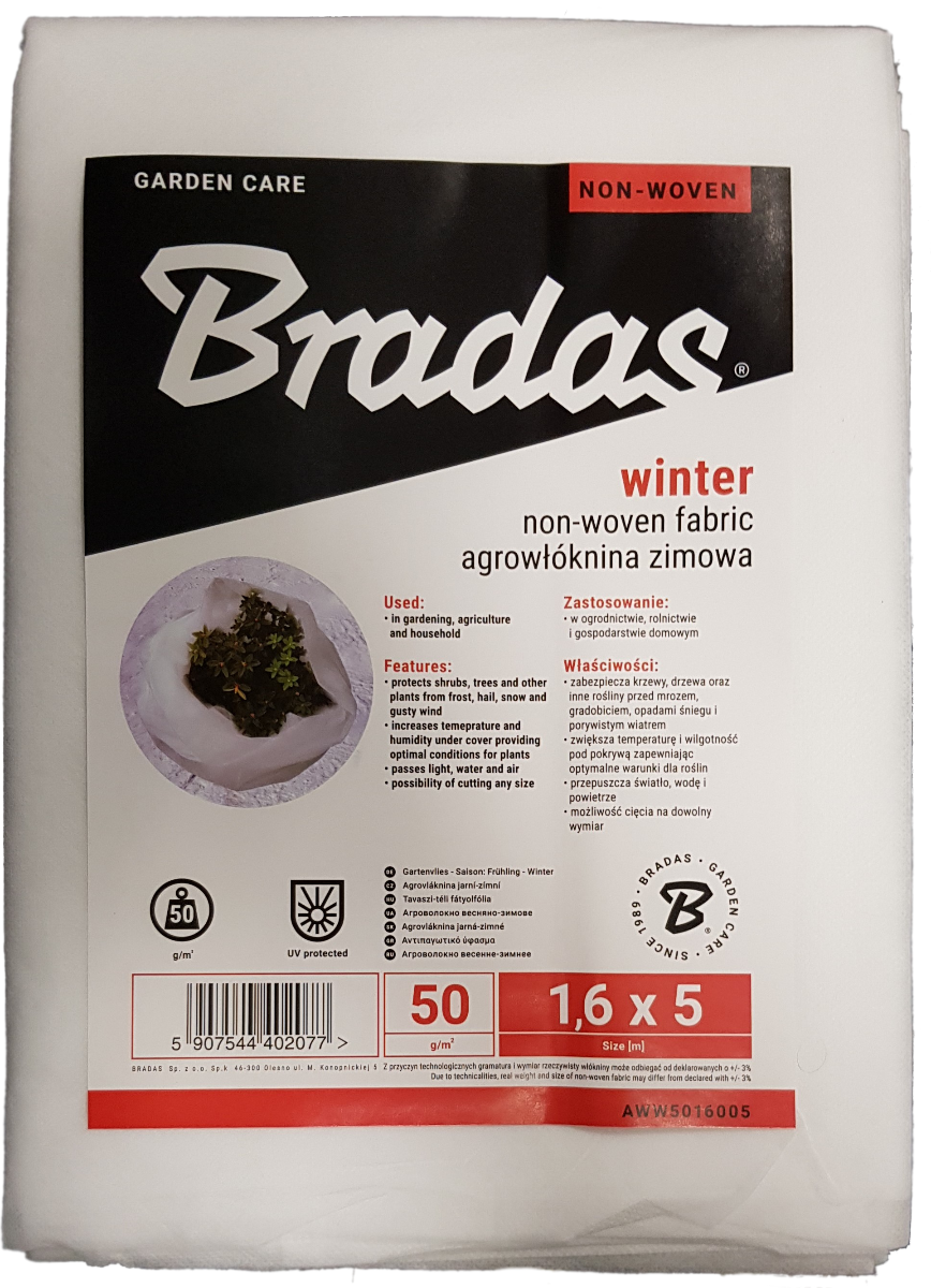 50g Non-Woven Frost Protect Fleece 1.6m x 5m - Best4Trade-Retail Garden tools & Accesories