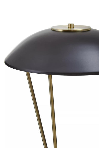 Newton Black Metal Shade Table Lamp