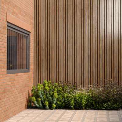 ShadowClad Exterior Composite Cladding Slatted Panel 2900mm x 175mm x 9mm - All Colours - ShadowClad
