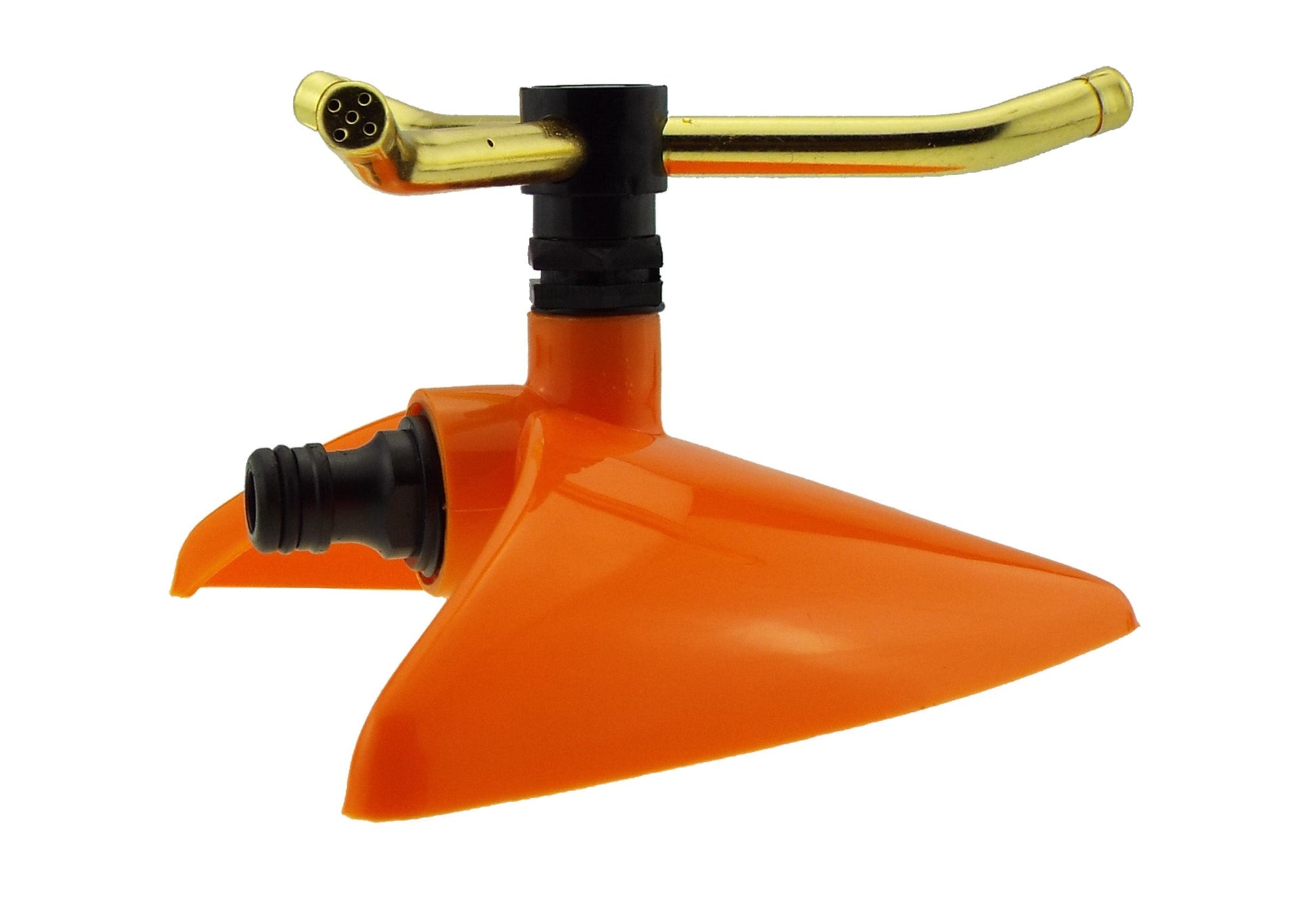 3-Arm Revolving Sprinkler Orange Leaf - Best4Trade-Retail Garden watering