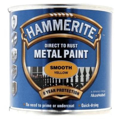 Hammerite Direct to Rust Smooth Finish Metal Paint - All Colours - All Sizes - Hammerite