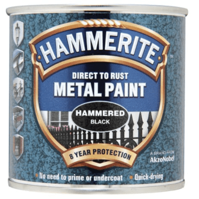 Hammerite Direct to Rust Hammered Finish Metal Paint - All Colours - All Sizes - Hammerite