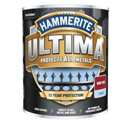 Hammerite Ultima Metal Paint 750ml - All Colours - Hammerite