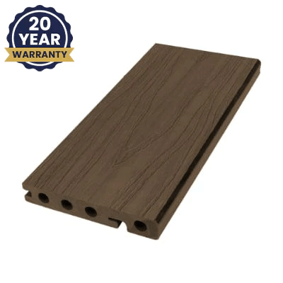 DDecks Duro360 Composite Bullnose Woodgrain Effect Decking Board 138mm x 22.5mm x 2.5m  - All Colours - DDecks