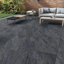 Load image into Gallery viewer, Lake Anthracite Vitrified Porcelain Paving Pack - All Sizes - Paveworld

