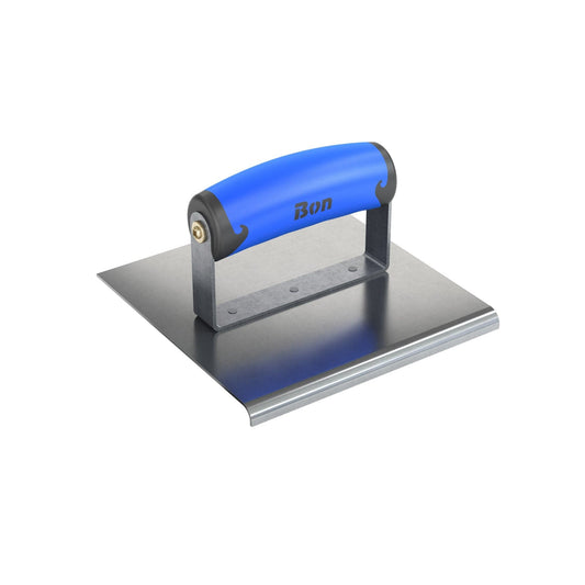 Bon Tool Stainless Steel Pavement Edger - 6" x 6" - Comfort Wave Handle - RHINOBUILD Bricklaying Tools
