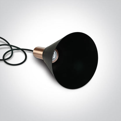 E27 Round Pendants - 63122B - 3x10W E27 pendant.