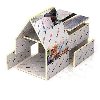 IKO Enertherm ALU 120mm x 2.4m x 1.2m - IKO Insulation