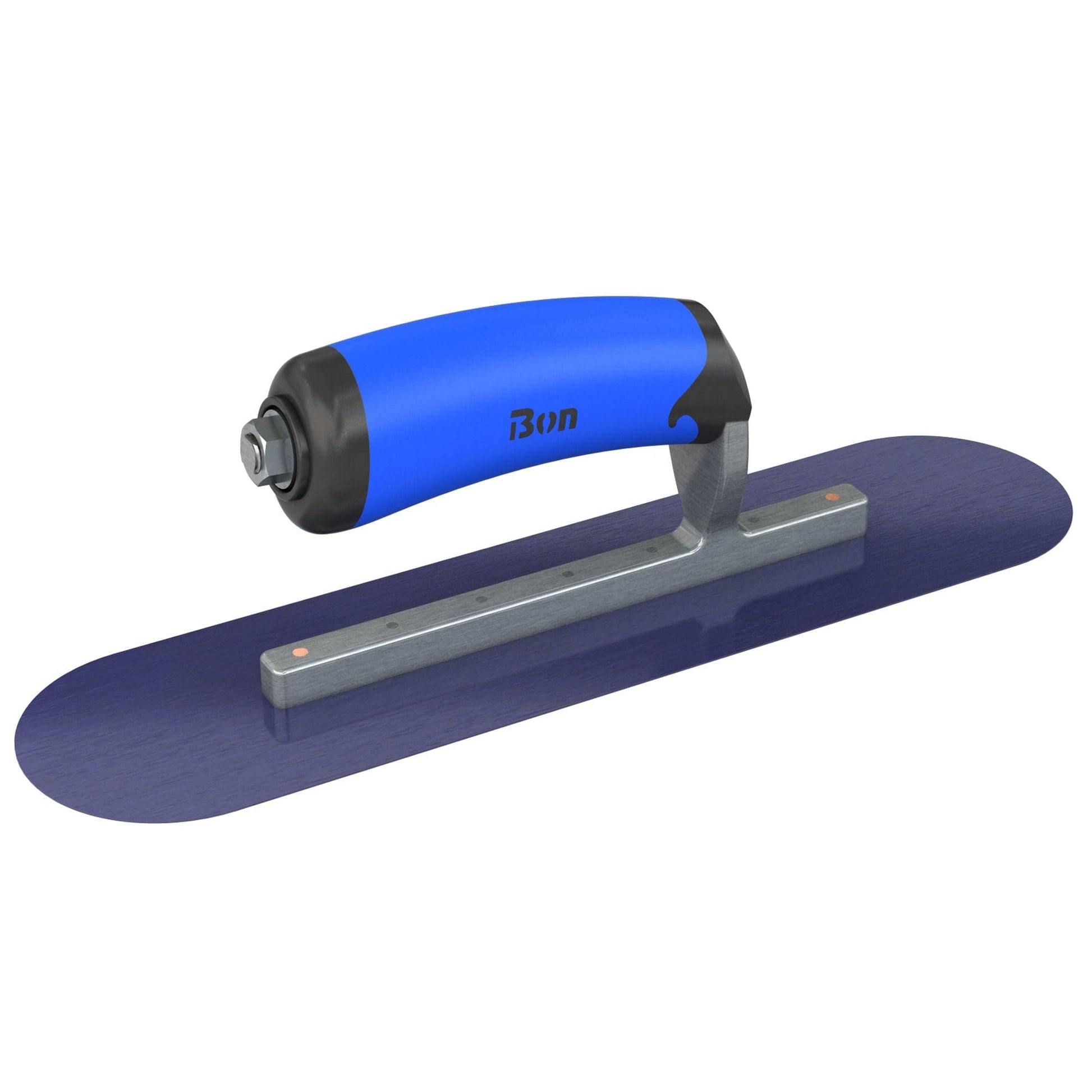 Bon Tool Blue Steel Pool Trowel - Comfort Wave Handle - RHINOBUILD Bricklaying Tools