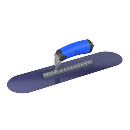 Bon Tool Blue Steel Pool Trowel - Comfort Wave Handle - RHINOBUILD Bricklaying Tools