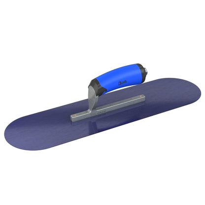 Bon Tool Blue Steel Pool Trowel - Comfort Wave Handle - RHINOBUILD Bricklaying Tools